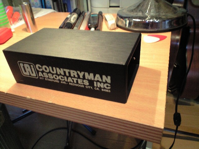 COUNTRYMAN TYPE 85 FET DIRECT BOX: 岸本恭一 Blog COUNTRYMAN TYPE 85 FET DIRECT BOX: 岸本恭一 Blog