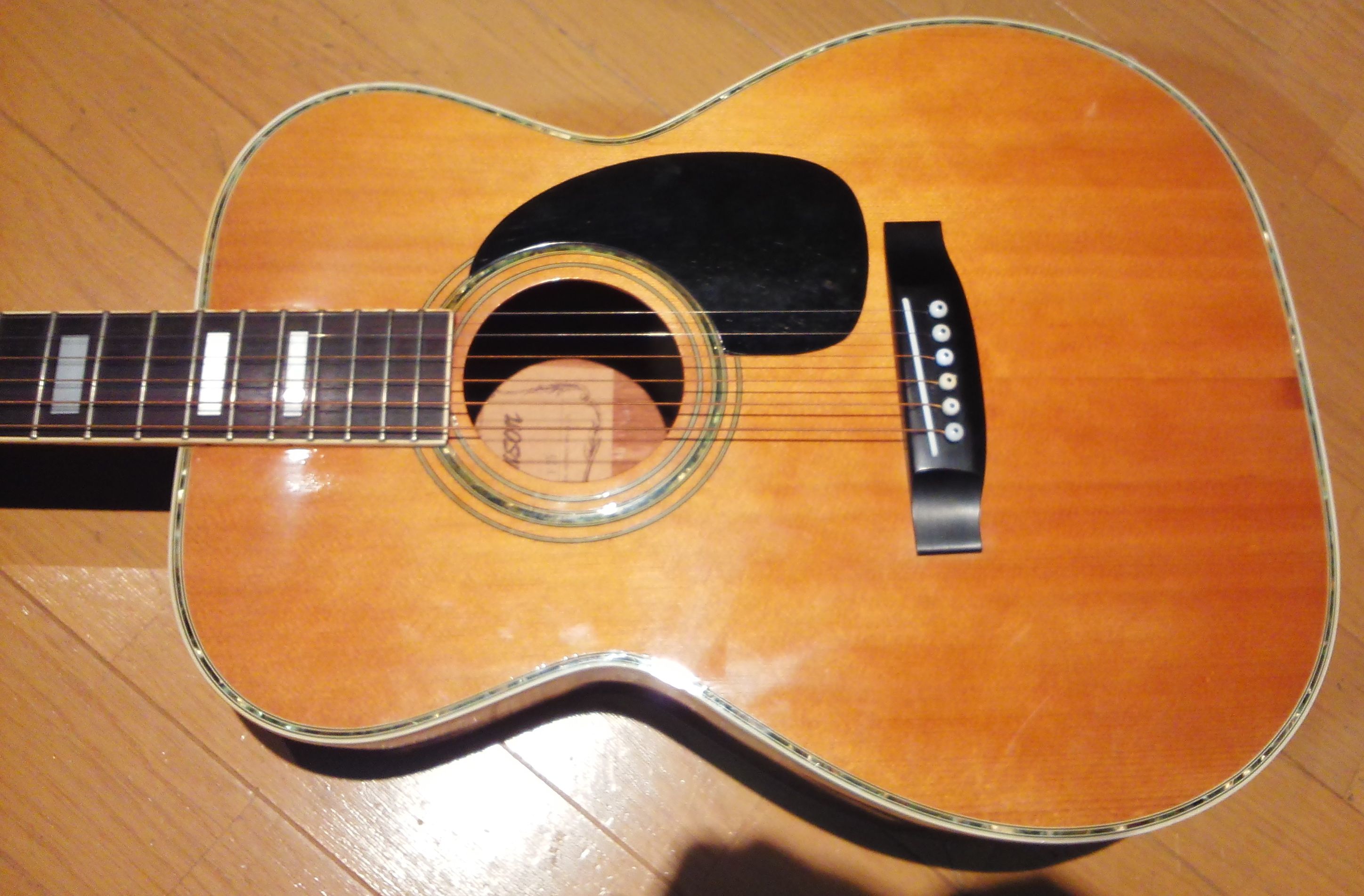Tomson F25 アコースティックギター: 岸本恭一 Blog